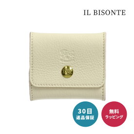 【5/25は店内全商品ポイント5倍】 【30日返品保証】 【送料無料】 イルビゾンテ IL BISONTE コインケース 小銭入れ SCP020 (C0774P)レザー 本革 革製 レディース メンズ ユニセックス ギフト プレゼント 即日発送