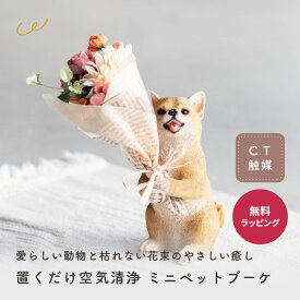 置くだけ空気清浄 ミニペットブーケ 母の日 プレゼント ギフト 癒しグッズ 猫グッズ 猫好き 義母 花束 花 造花 動物 オブジェ 置物 雑貨 飾り 猫 ねこ ネコ いぬ イヌ 犬 ウサギ CTミニョンブーケ プレゼント 即日発送 ザワウ 誕生日プレゼント 女友達