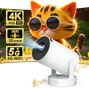yHIFI 2Xs[J[z vWFN^[ ^ V䓊e 16000LMPx Netflix/YouTubb Google TV `␳ 1080P ƒp Bluetooth5.3 HDMIR[ht 270°] 4KΉ z[vWFN^[ Z