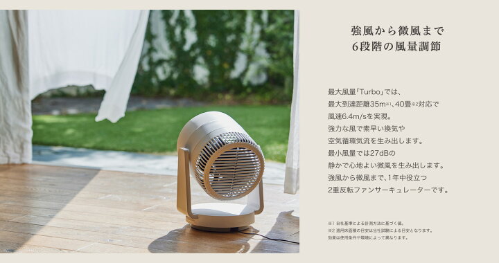 楽天市場】リズム(rhythm) シルキーウィンド サーキュレーター  