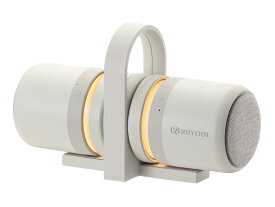 RHYTHM リズム スピーカー MAGSPEAKER DUO ポータブルスピーカー Bluetooth 防水 大音量 9YYA30RH ワイヤレススピーカー 防水スピーカー 風呂 シアタースピーカー IP67 防塵 小型 20時間連続再生 ステレオ対応 ステレオスピーカー マグネット USB Type-C お風呂 アウトドア