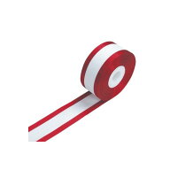 式典用 リボンテープ テープカット用リボン 紅白 耳赤 幅36mm 長さ29m 店舗用品 販促用品 式典 セレモニ…