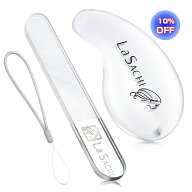 【楽天スーパーSALE10％OFF】 La SACHI 爪やすり&かかと角質取り セルフケア セット ガラス製 爪磨き か…