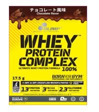 OLIMP WHEY PROTEIN 信用 COMPLEX 100% チョコレート風味 予約販売品 17.5g トライアル ※軽減税率対応品 正規品