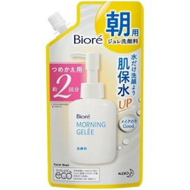 【24個セット】【1ケース分】 ビオレ 朝用ジュレ洗顔料 つめかえ用2回分 160ml ×24個セット　1ケース分 【正規品】【dcs】