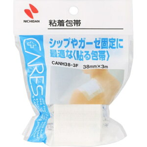 【40個セット】ニチバン ケアーズ 粘着包帯 CANH38-3F×40個セット【nc】 【正規品】