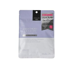 EVLISS Make.iN BAKUCHIOL+CERAMIDE 10days Face Mask(10枚入)【正規品】メイクイン バクチオール セラミド フェイスマスク