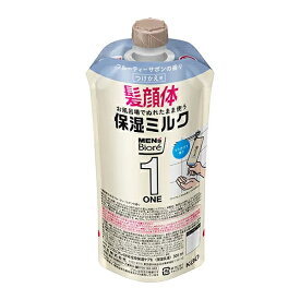 【10個セット】花王 メンズビオレ ONE 全身保湿ミルク フルーティサボン つけかえ用(300ml)×10個セット 【正規品】