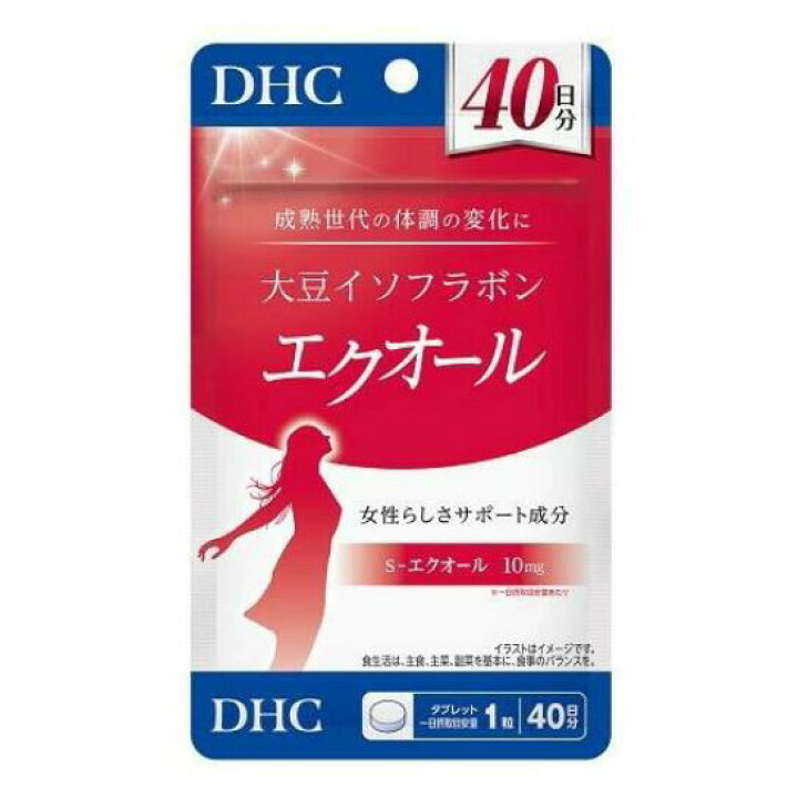 楽天市場】【5個セット】 DHC 大豆イソフラボン エクオール 40日分(40 