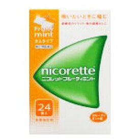 【第(2)類医薬品】【20個セット】 ニコレット　フルーティミント　24個×20個セット 【正規品】