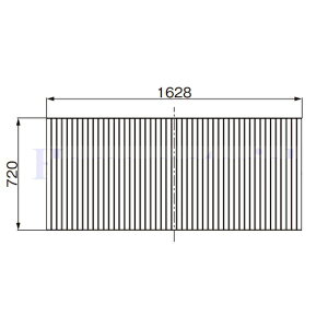 パナソニック 風呂フタ巻きフタ:マウント浴槽(ナナメ)用(1560×720)【GKJ8DN1MR11ZE】