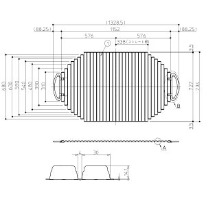TOTO 風呂ふた120クレイドルシャッター風呂蓋蓋【EKK80081W】
