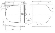 TOTO　風呂ふた1600YRラクカル蓋2枚【EKKS6NKAA21W】