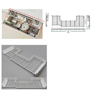 LIXIL�E�T���E�G�[�u�@�L�b�`�����i�A�V�X�g�|�P�b�g�p�V�F���t�@�V���N���p���C���[�^�C�v�iA���@�F69.2cm�j�yNAP�Z�c�gS075���C��X�z