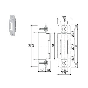 YKK-AP@փhAޏP[XE󂯃b`⏕yHH3K16624z
