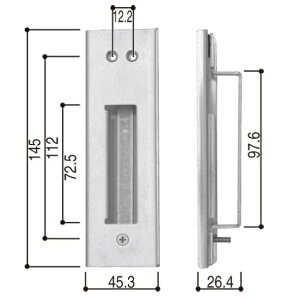 YKK-AP@փhAޏP[XE󂯏(gpEOύ݌Edl)yHH4K11378z