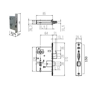 YKK-AP@փhAޏP[XE󂯎P[X(vbVvObvpEfbhE)yHH4K12037CSz