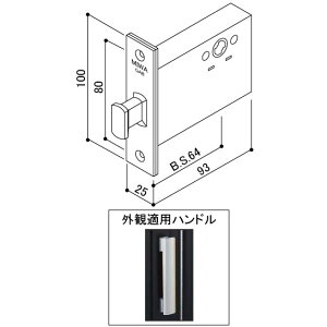 YKK-AP@փhAޏP[XE󂯎P[X{́yHHJ0649z