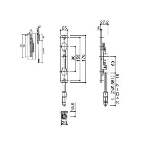 YKK-AP@փhAރtXE󂯁@tXyHH2K30281249z
