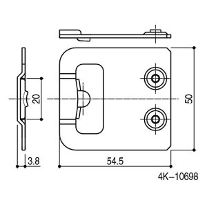 YKK-AP@ރNZg󂯁yHH4K10698z