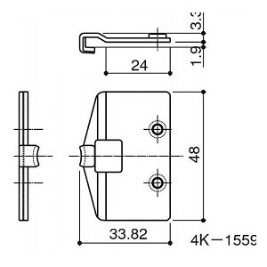 YKK-AP@ޗグpNZg󂯁yHH4K15594z
