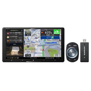 Pioneer �J�[�i�r AVIC-CQ912-3-DC 9�C���` �T�C�o�[�i�r �����n�}�X�V �t���Z�O DVD CD Bluetooth SD USB �J���b�c�F���A