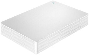 I-O DATA USB 3.1 Gen 1/2.0�Ή� �|�[�^�u���n�[�h�f�B�X�N �u�J�N���� Lite�v �z���C�g 2TB HDPH-UT2DWR