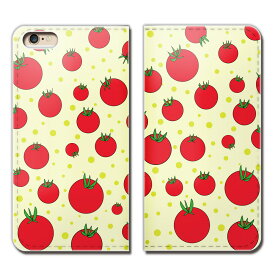 iPhone7 (4.7) iPhone7 ケース 手帳型 ベルトなし TOMATO トマト 野菜 とまと スマホ カバー トマト01 eb02702_04