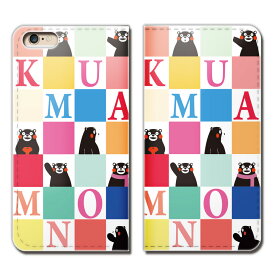 iPhone6s (4.7) iPhone6s ケース 手帳型 ベルトなし くまモン 熊本 クマもん くまもん スマホ カバー くまモン03 eb06803_01