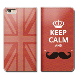 iPhone6 Plus（5.5） iPhone6Plus ケース 手帳型 ベルトなし Keep Calm 格言 イギリス スマホ カバー パロディ06 eb16501_01
