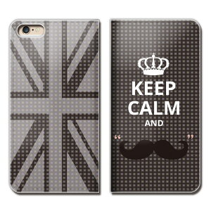 AQUOS sense lite SH-M05 ケース 手帳型 ベルトなし Keep Calm 格言 イギリス スマホ カバー パロディ06 eb16502_03