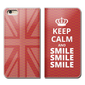 iPhone6 Plus（5.5） iPhone6Plus ケース 手帳型 ベルトなし Keep Calm 格言 イギリス スマホ カバー パロディ06 eb16503_01