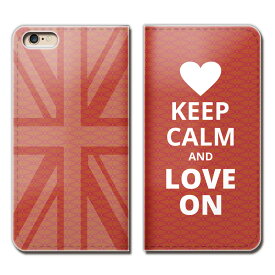 iPhone6 Plus（5.5） iPhone6Plus ケース 手帳型 ベルトなし Keep Calm 格言 イギリス スマホ カバー パロディ07 eb16601_01