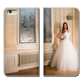 iPhone XR 6.1 iPhoneXR ケース 手帳型 ベルトなし PHOTO 女性 ウェディングドレス スマホ カバー ポスター01 eb17603_05