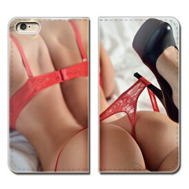iPhone7 (4.7) iPhone7 ケース 手帳型 ベルトなし PHOTO 女性 セクシー 下着 スマホ カバー sexy03 eb18501_01