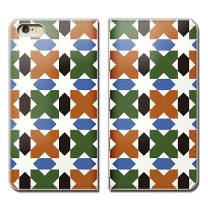 Xperia 10 II SO-41A スマホ ケース 手帳型 ベルトなし アラベスク 幾何学 パターン 星 スマホ カバー アラベスク02 eb23503_05