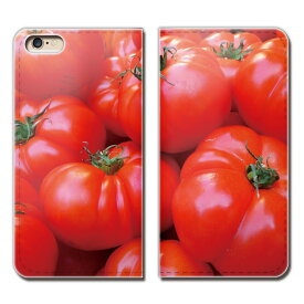 iPhone7 (4.7) iPhone7 ケース 手帳型 ベルトなし 野菜 サラダ トマト TOMATO とまと スマホ カバー カラフル01 eb00404_03