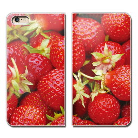 Xperia XZ Premium SO-04J ケース 手帳型 ベルトなし フルーツ 苺 果物 イチゴ 果実 スマホ カバー カラフル01 eb00404_05