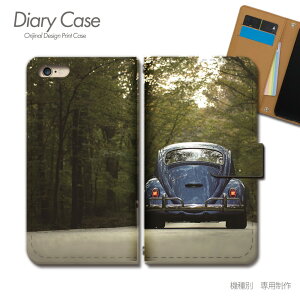 Galaxy A51 5G 手帳型 ケース SC-54A クラシックカー 車 レトロ ビンテージ スマホ ケース 手帳型 スマホカバー e028202_03 ギャラクシー ぎゃらくしー プラス