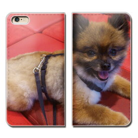 iPhone6s (4.7) iPhone6s ケース 手帳型 ベルトなし 犬 いぬ イヌ ペット ポメラニアン スマホ カバー 犬02 eb26602_04