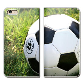 iPhone6 Plus（5.5） iPhone6Plus ケース 手帳型 ベルトなし サッカー 蹴球 スポーツ クラブ 部活 スマホ カバー スポーツ01 eb26801_04