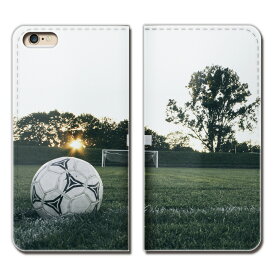 iPhone6 Plus（5.5） iPhone6Plus ケース 手帳型 ベルトなし サッカー 蹴球 スポーツ クラブ 部活 スマホ カバー スポーツ01 eb26801_05