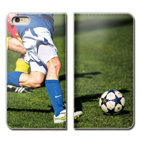 Android One S5 スマホ ケース 手帳型 ベルトなし サッカー 蹴球 スポーツ クラブ 部活 スマホ カバー スポーツ01 eb26802_01