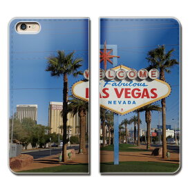 iPhone6s (4.7) iPhone6s ケース 手帳型 ベルトなし アメリカ ラスベガス 観光 旅行 看板 スマホ カバー USA01 eb27203_01