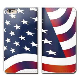 iPhone6 Plus（5.5） iPhone6Plus ケース 手帳型 ベルトなし アメリカ 星条旗 国旗 フラッグ スマホ カバー USA01 eb27204_04