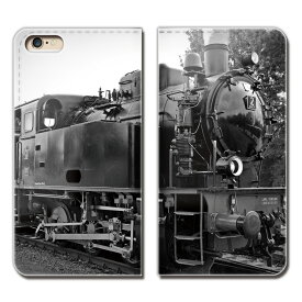 iPhone6 Plus（5.5） iPhone6Plus ケース 手帳型 ベルトなし 鉄道 列車 電車 機関車 駅 線路 スマホ カバー Train01 eb27703_03