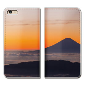 iPhone6s (4.7) iPhone6s ケース 手帳型 ベルトなし 富士山 日本 観光名所 朝日 景色 スマホ カバー 日本文化 eb28102_01