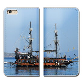 iPhone8 (4.7) iPhone8 ケース 手帳型 ベルトなし 観光船 ヨット 船舶 ボート 海 スマホ カバー Ship01 eb28304_03