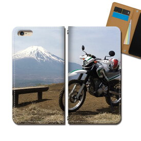 OPPO Find X2 Pro OPG01 スマホ ケース 手帳型 ベルトなし バイク ツーリング 富士山 スマホ カバー 写真 eb32503_02