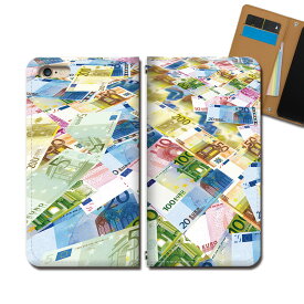 Redmi Note 9S M2003J6A1R スマホ ケース 手帳型 ベルトなし ユーロ お金 金運 スマホ カバー 写真 eb32504_03